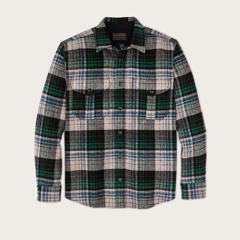 Northwest wool shirt von Filson | Brown / spruce plaid (Multicolor)