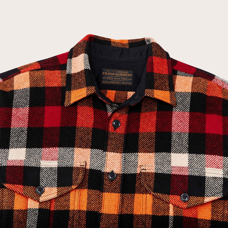 Northwest wool shirt von Filson | Adrenaline red / fla (Red)