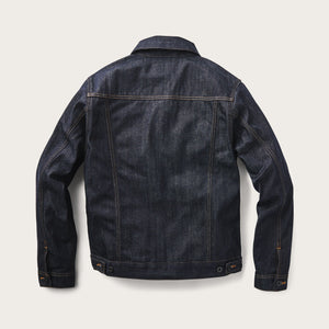 Lined denim short cruiser by Filson | Raw indigo (Blue)