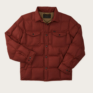 Lightweight down jac-shirt di Filson | Madder red (Red)