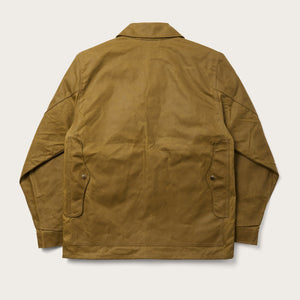 Lined tin cloth cruiser jacket by Filson | Dark tan (Beige)