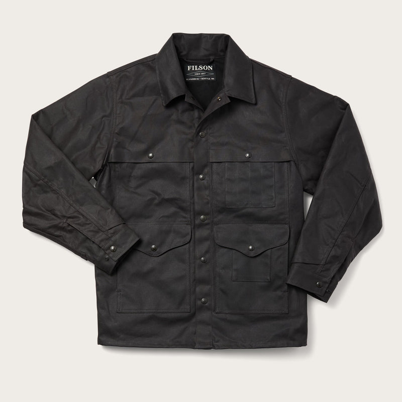 Lined tin cloth cruiser jacket von Filson | Cinder (Grey)