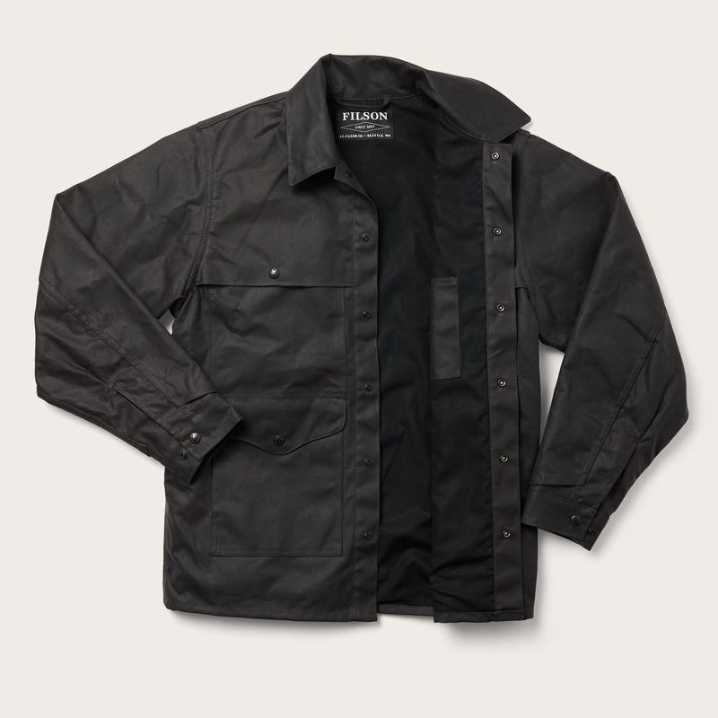 Lined tin cloth cruiser jacket von Filson | Cinder (Grey)