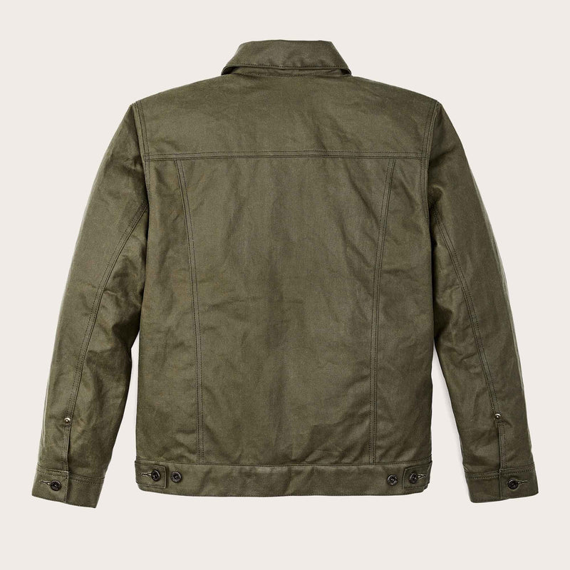 Tin cloth short lined cruiser jacket von Filson | Military green (Green)