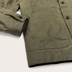 Tin cloth short lined cruiser jacket von Filson | Military green (Green)