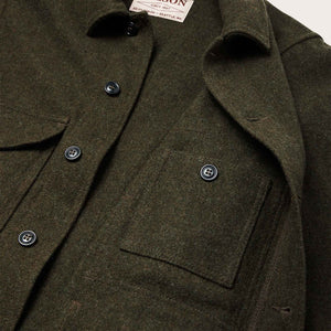 Mackinaw wool cruiser jacket di Filson | Forest green (Green)