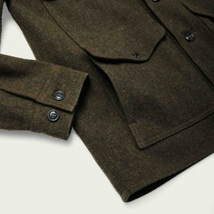 Mackinaw wool cruiser jacket di Filson | Forest green (Green)