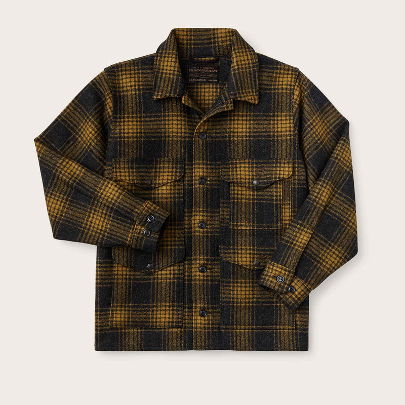 Mackinaw wool cruiser jacket von Filson | Gold ochre ombre (Yellow)