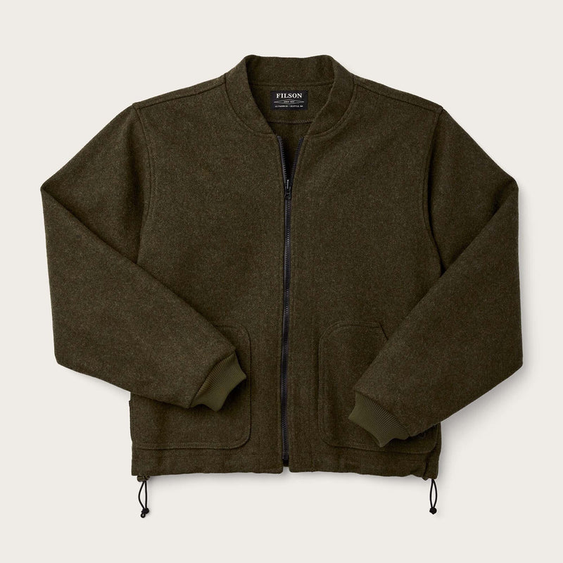 Mackinaw wool jacket liner von Filson | Forest green (Green)