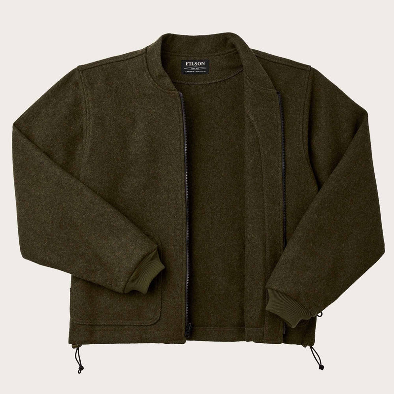 Mackinaw wool jacket liner von Filson | Forest green (Green)