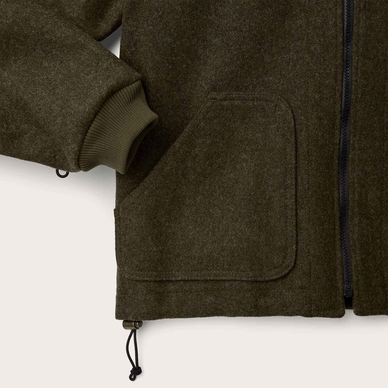 Mackinaw wool jacket liner von Filson | Forest green (Green)