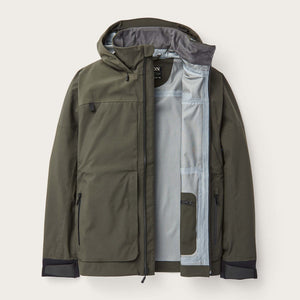 Skagit rain jacket di Filson | Peat (Green)