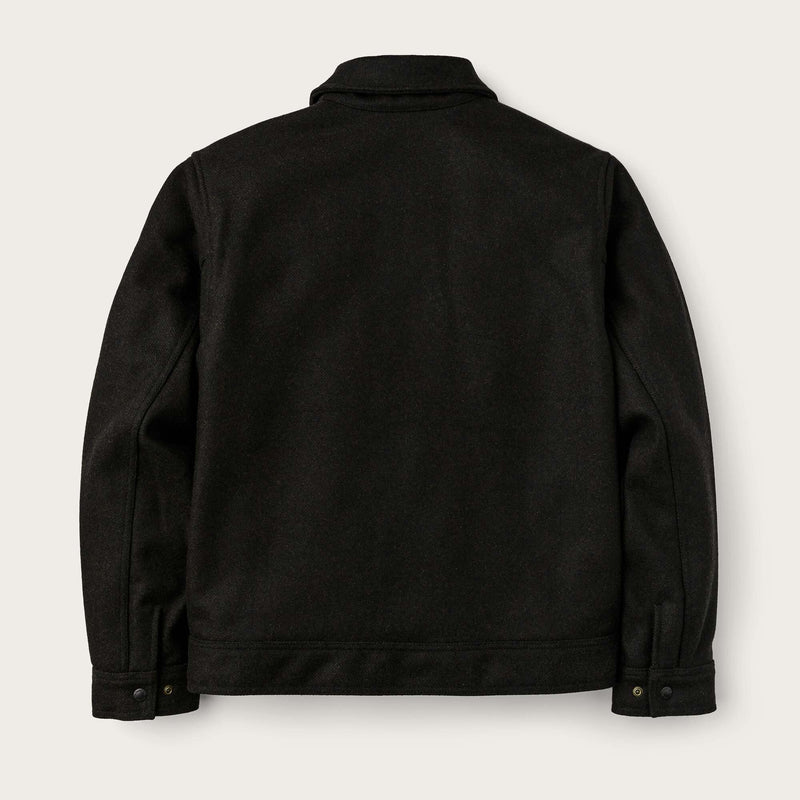 Mackinaw wool work jacket by Filson | Peat black (Gray)