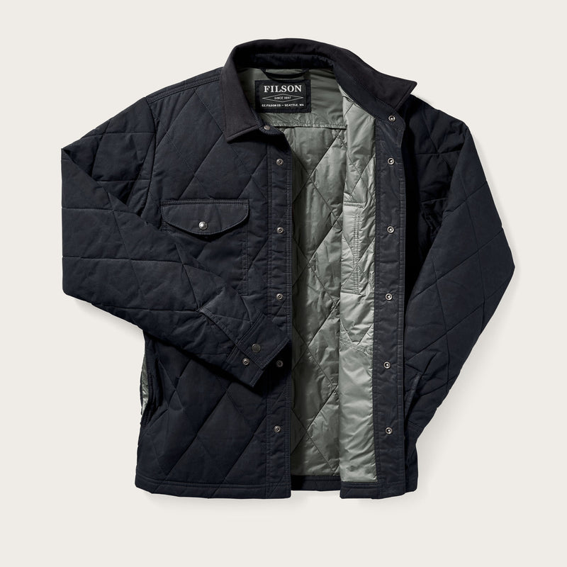 Hyder quilted jac shirt von Filson | Faded nany (Blue)