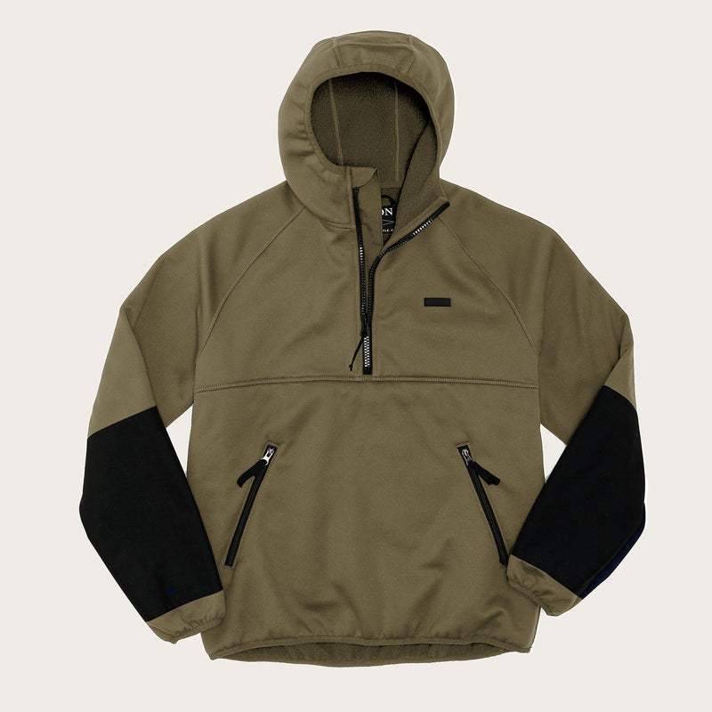 Granite spire fleece pullover by Filson | Field olive (Green)
