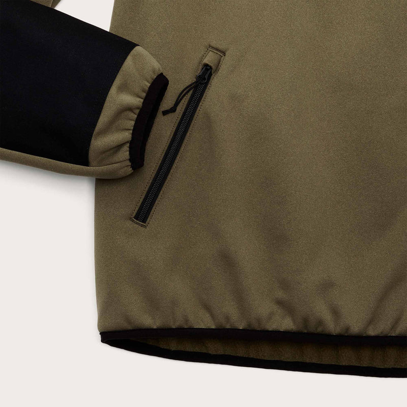 Granite spire fleece pullover by Filson | Field olive (Green)