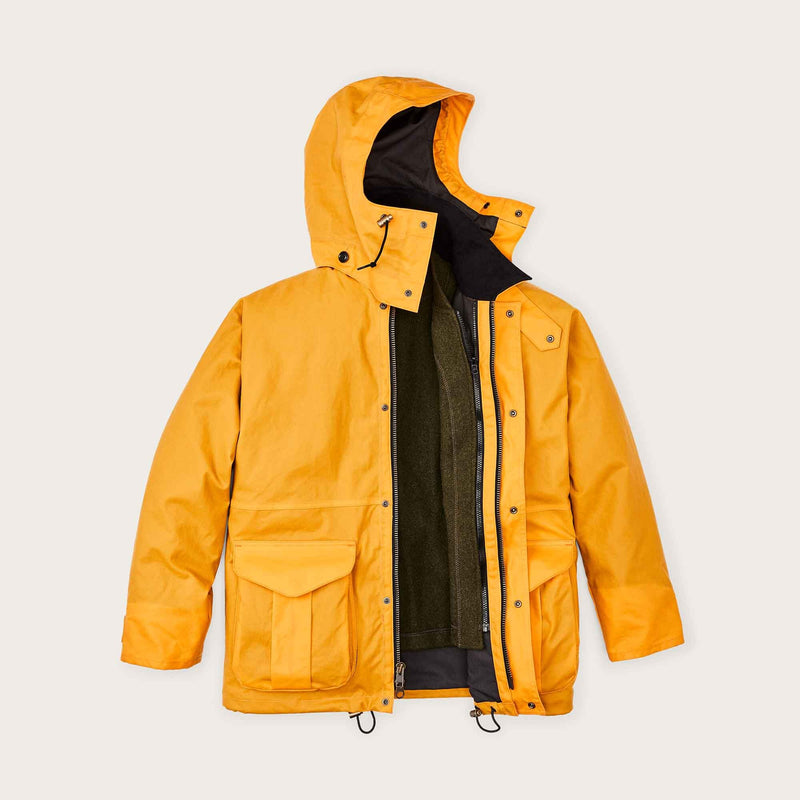 Foul weather jacket von Filson | Larch gold (Orange)