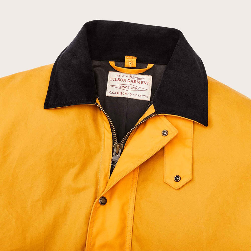 Foul weather jacket von Filson | Larch gold (Orange)
