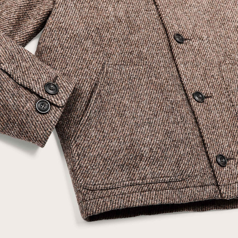 Decatur island wool jacket von Filson | Natural brown (Brown)