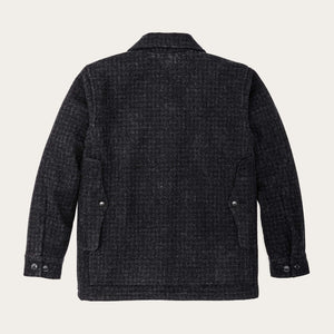 Mackinaw wool insulated cruiser jacket von Filson | Black marl / heathe (Black)