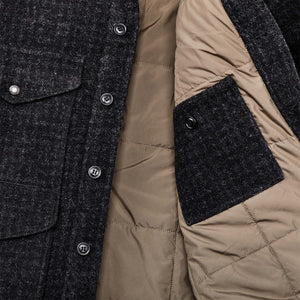 Mackinaw wool insulated cruiser jacket von Filson | Black marl / heathe (Black)