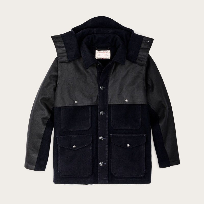 Mackinaw wool double coat by Filson | Dark navy (Blue)