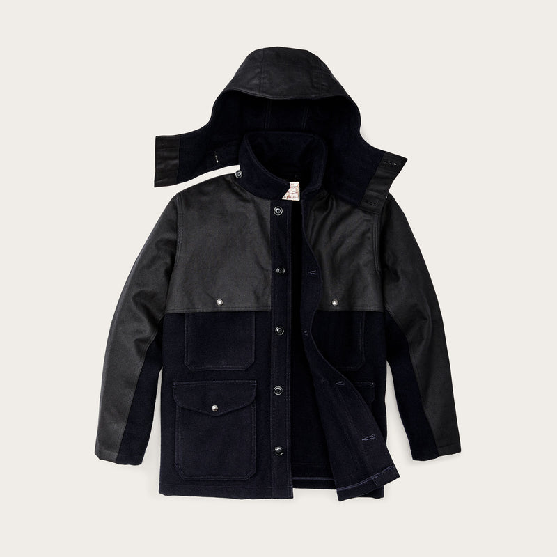 Mackinaw wool double coat by Filson | Dark navy (Blue)