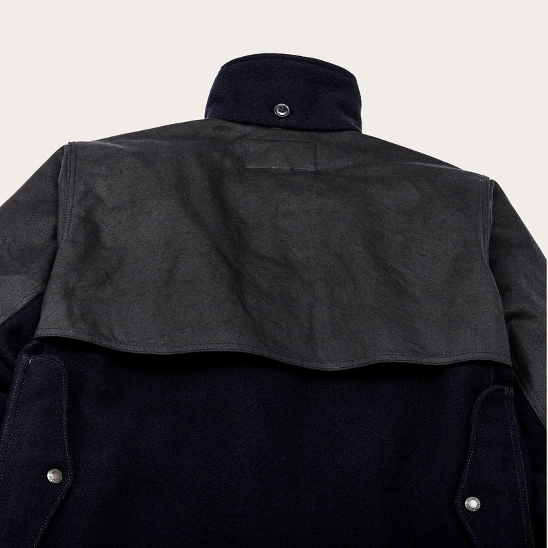 Mackinaw wool double coat by Filson | Dark navy (Blue)