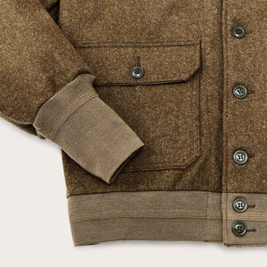 Ccc wool bomber by Filson | Marsh olive (Green)