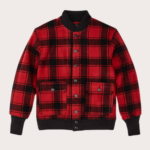 Ccc wool bomber by Filson | Red black plaid (Red)