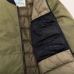 Down liner jacket von Filson | Winter moss (Green)