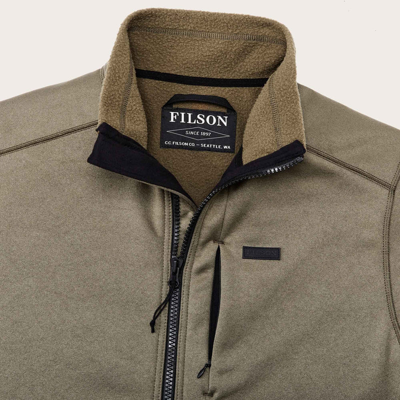 Granite spire fleece jacket von Filson | Field olive (Green)