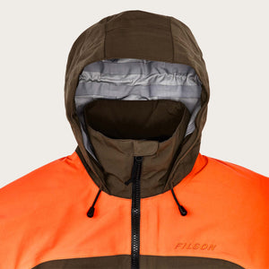 3-layer field jacket by Filson | Dark tan / blaze ora (Orange)