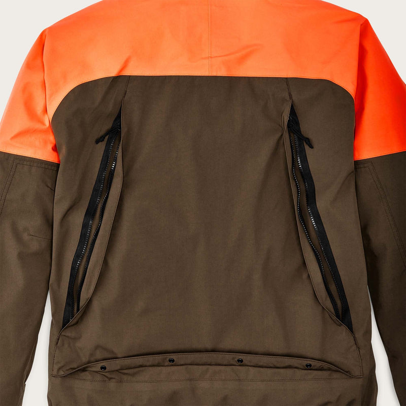 3-layer field jacket by Filson | Dark tan / blaze ora (Orange)