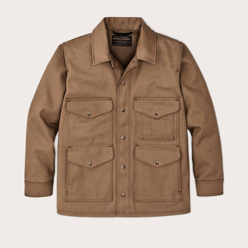 Rugged twill cruiser jacket von Filson | Sepia (Brown)