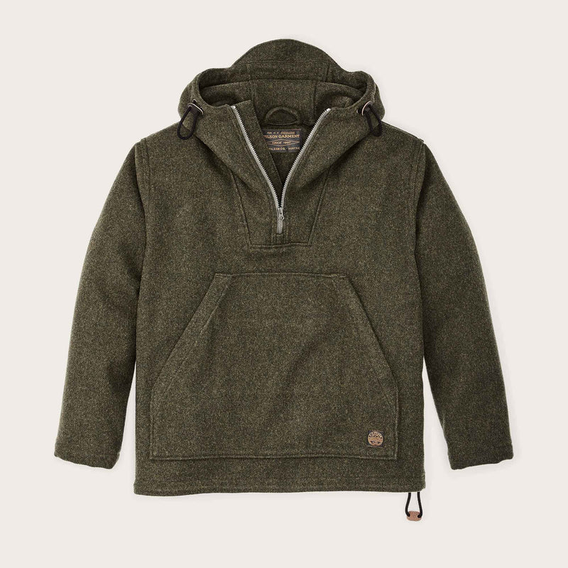 Mackinaw wool anorak by Filson | Forest green (Green)