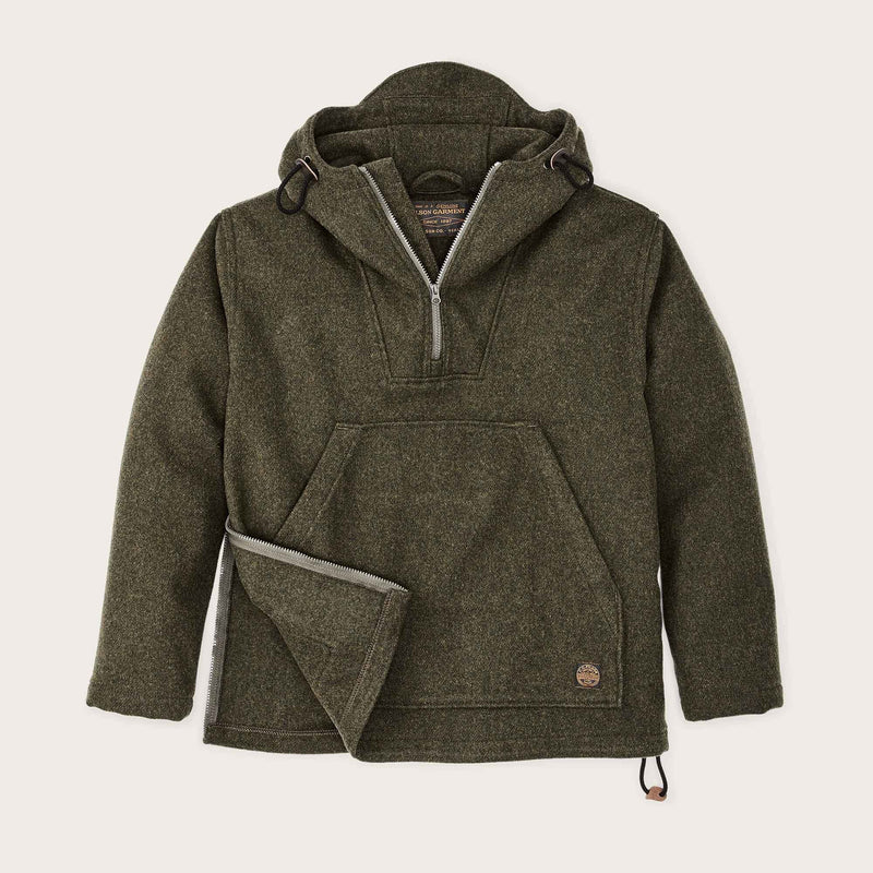 Mackinaw wool anorak by Filson | Forest green (Green)