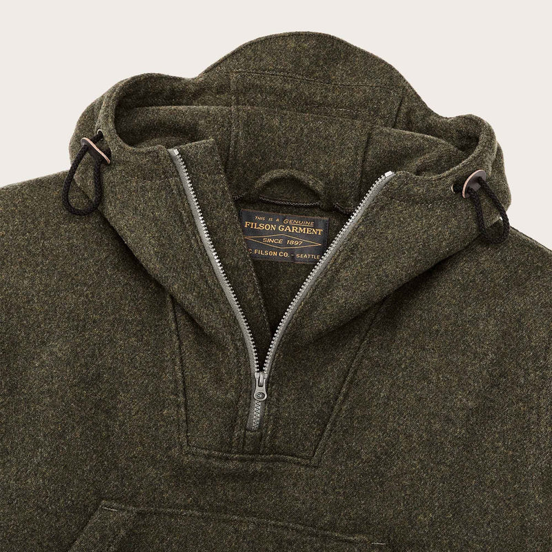 Mackinaw wool anorak by Filson | Forest green (Green)