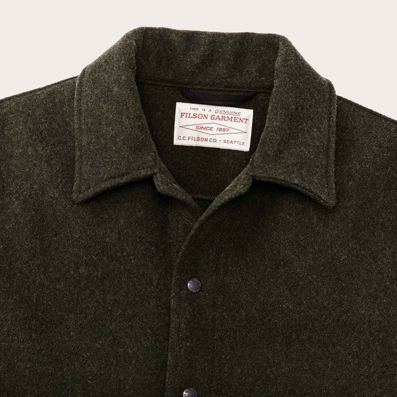 Mackinaw wool work jacket di Filson | Forest green (Green)