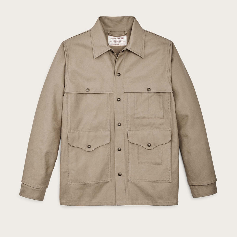 Dry tin cloth cruiser von Filson | Gray khaki (Beige)