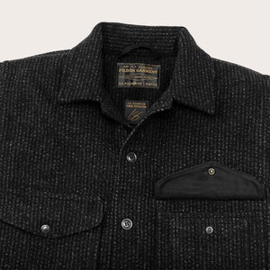 Chris stapleton signature mackinaw wool cruiser di Filson | Black charcoal / rope stripe (Black)