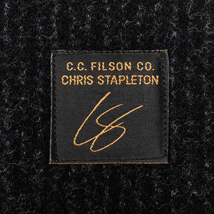 Chris stapleton signature mackinaw wool cruiser di Filson | Black charcoal / rope stripe (Black)