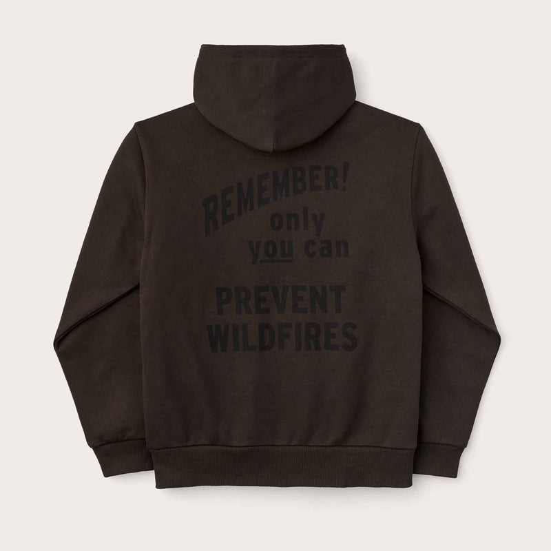 Smokey bear prospector  hoodie di Filson | Brown smokey (Brown)