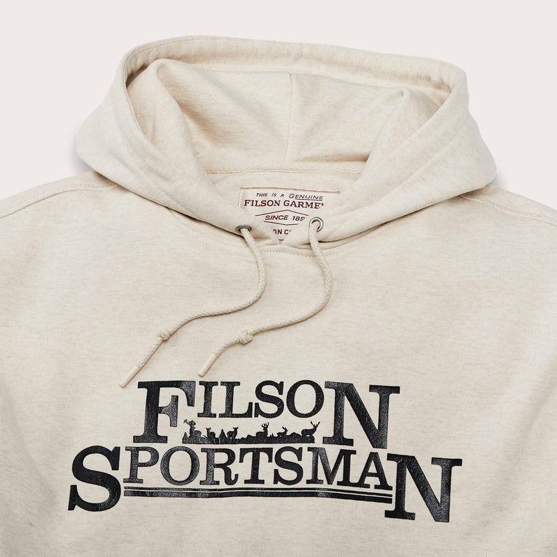 Prospector graphic hoodie von Filson | Natural heather / de (Beige)