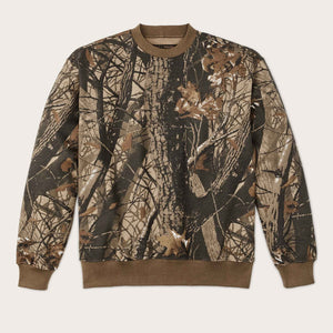 Prospector crewneck sweatshirt di Filson | Realtree hardwoods camo (Brown)