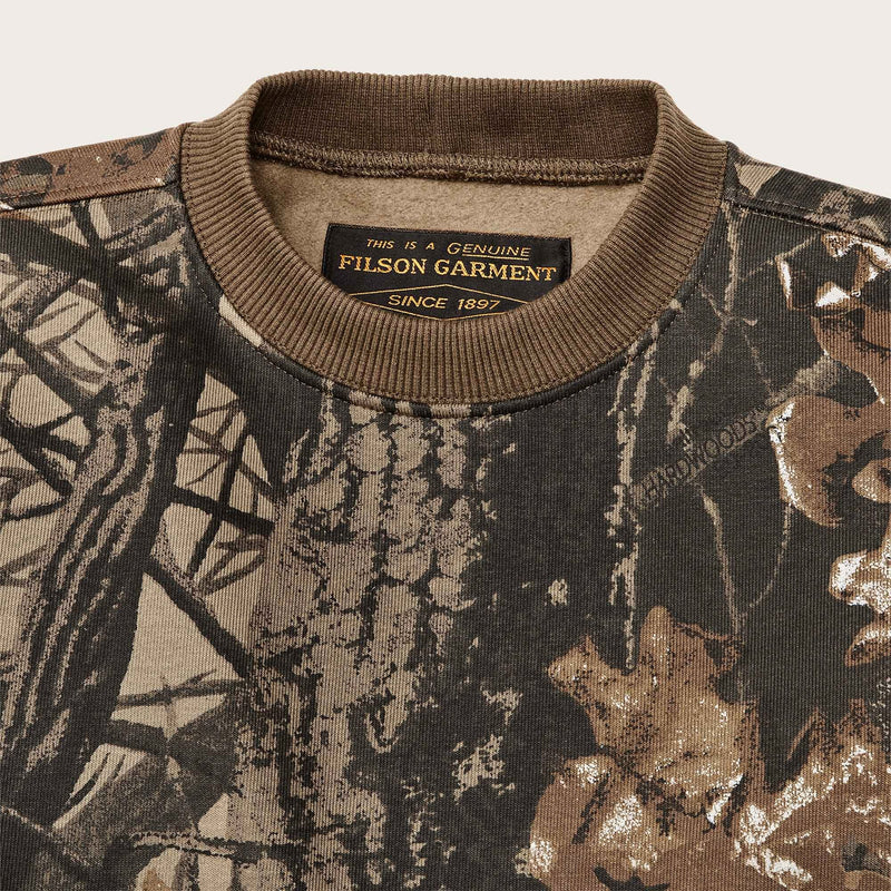 Prospector crewneck sweatshirt di Filson | Realtree hardwoods camo (Brown)