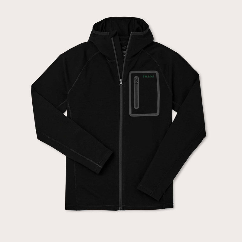 400g merino wool hoodie von Filson | Black (Black)