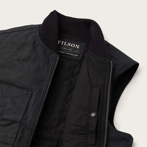 Tin cloth insulated work vest von Filson | Black (Black)