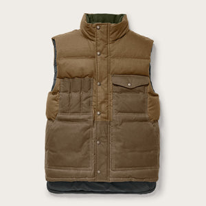 Down cruiser vest di Filson | Dark tan (Beige)