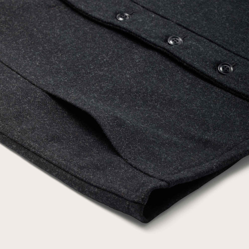 Mackinaw wool vest di Filson | Charcoal (Gray)